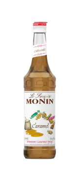 caramel, vanille, siroop, mondin caramel, glashekker