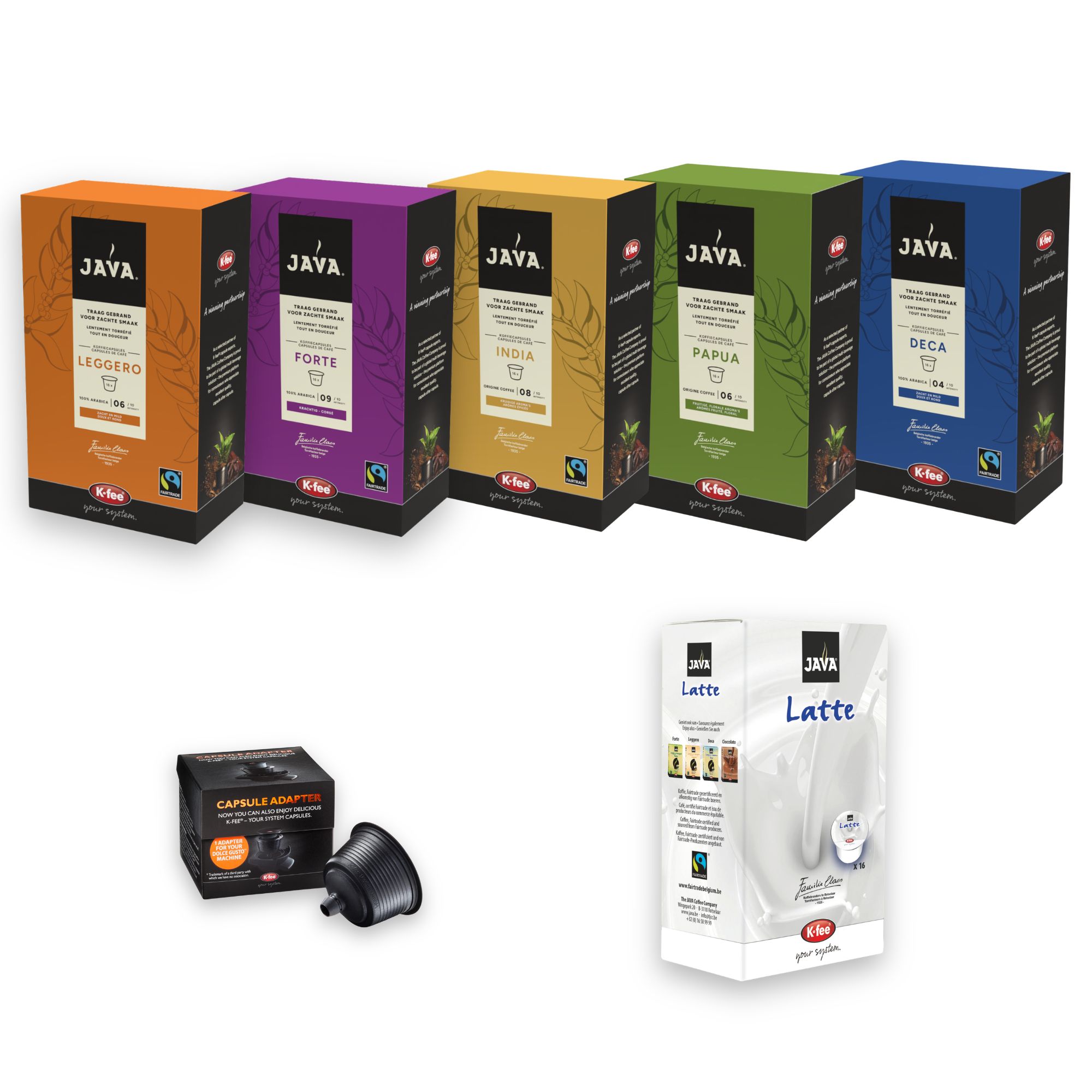 Computerhardware, Elektronica, Hardware, koffie capsules, koffie boxen, latte pak, capsule adapter, K-fee/Java aansluiting