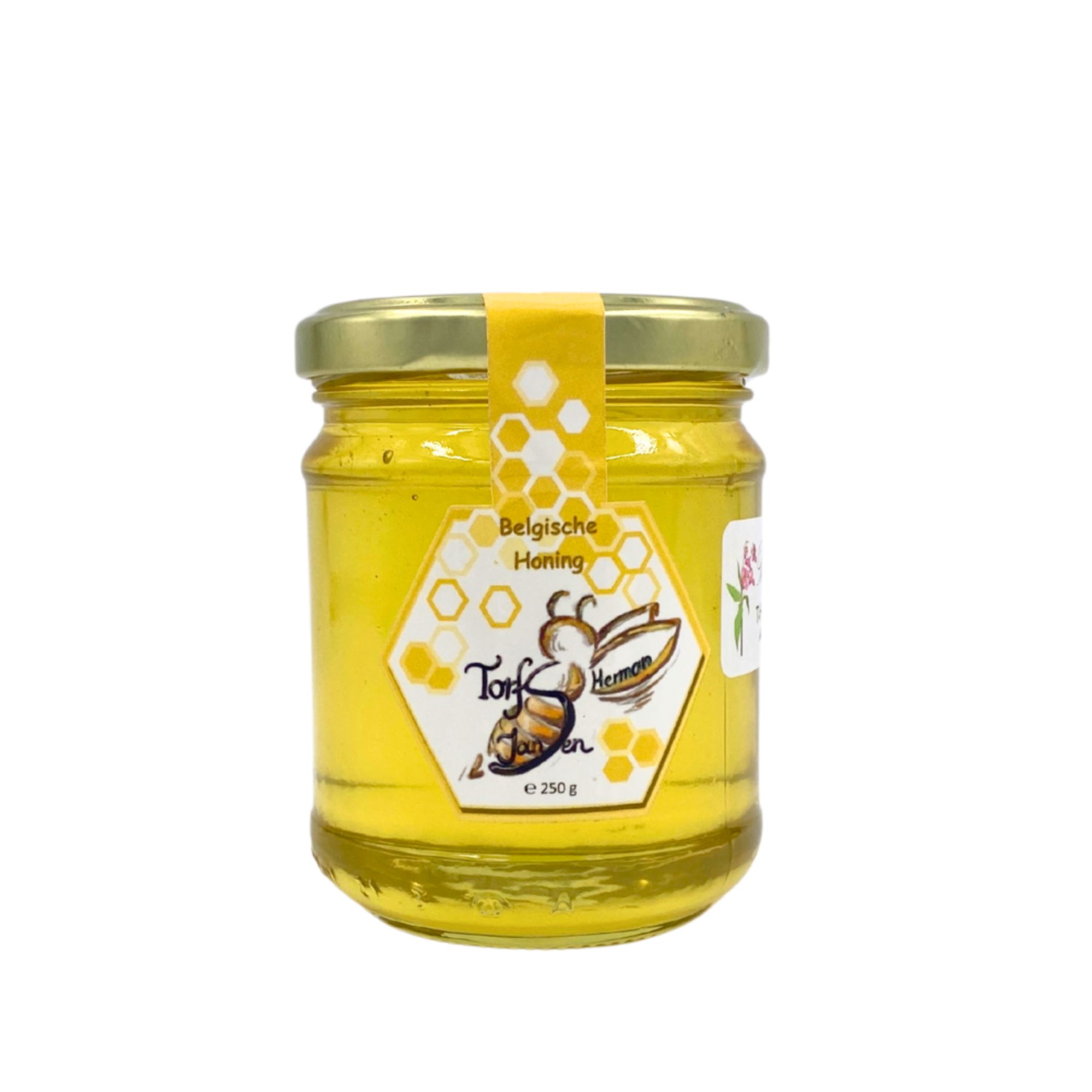 honing, honinggel, bijenwas, grootglaspot, 250g