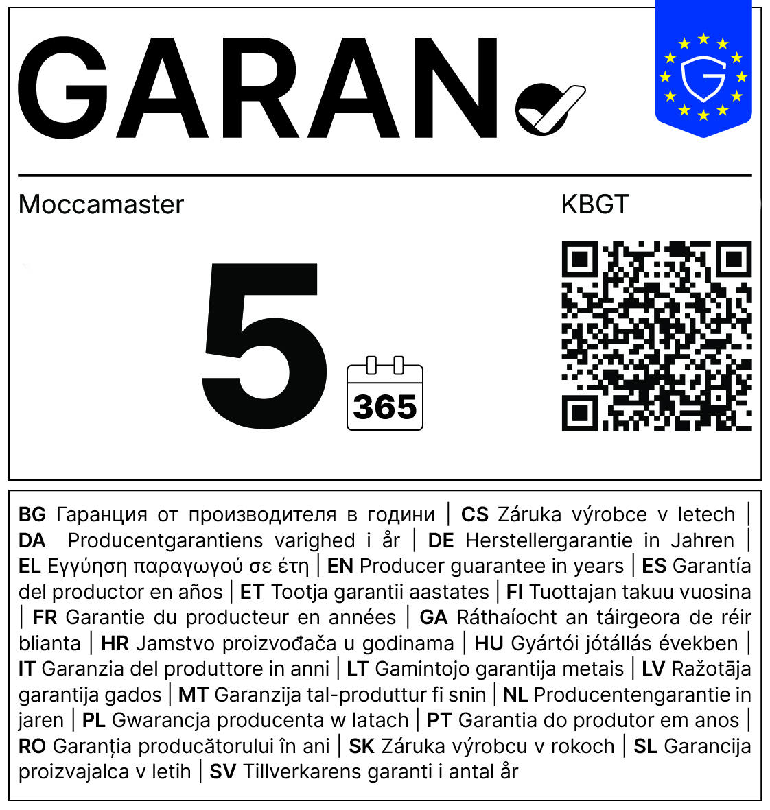 moccamaster, kgt, 5, 365, QR-code