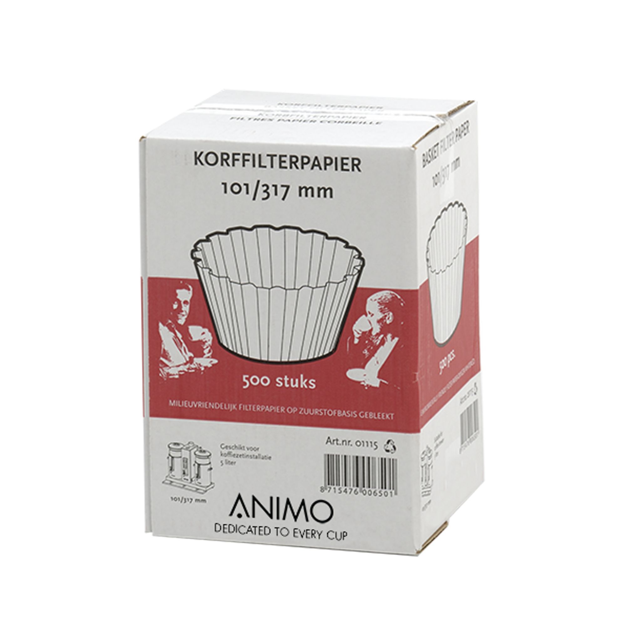 filterpapier, koffiefilter, 500 stuks, koffiefilter, papieren filter