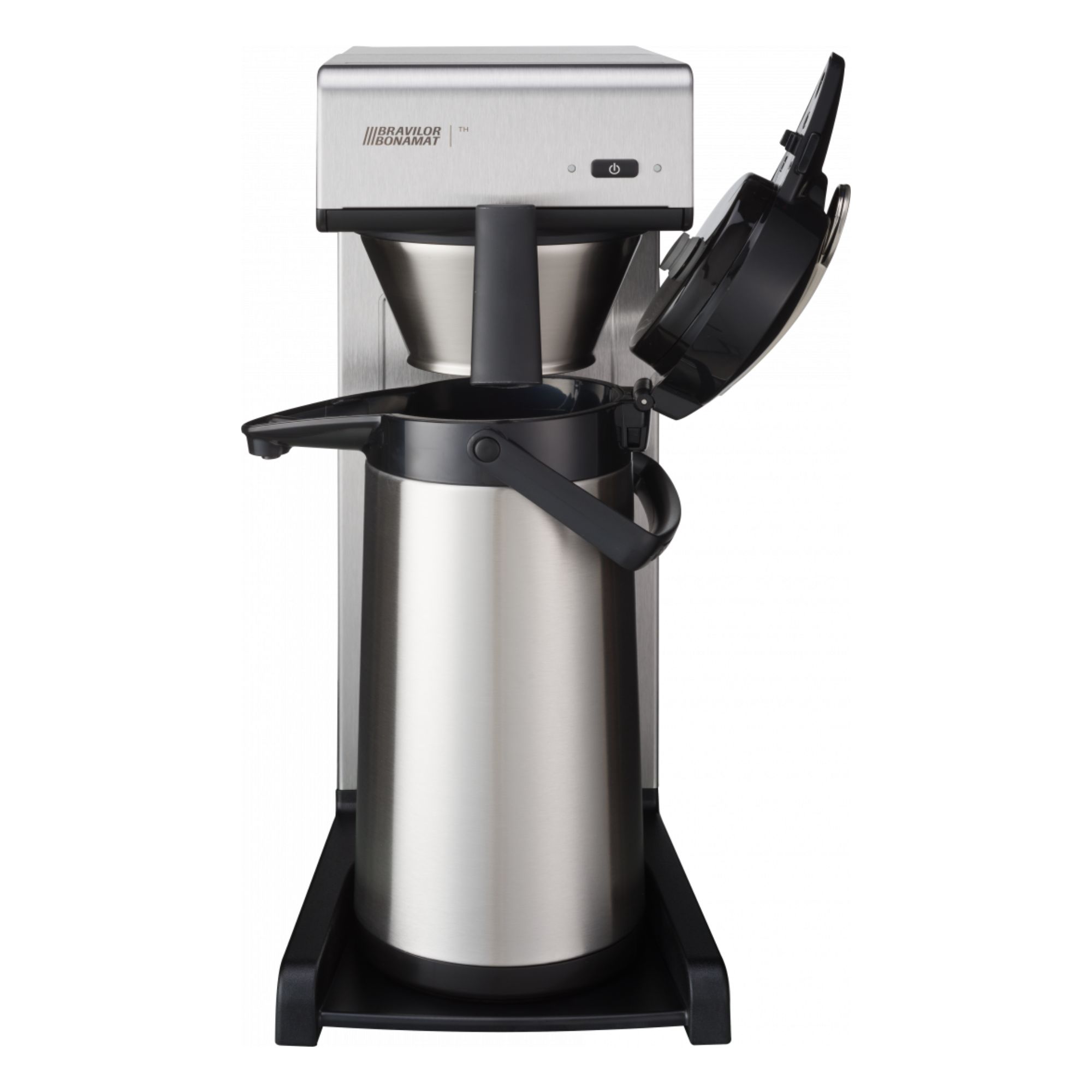 koffiemachine, espresso, staal, koffietank, afneembare reservoir