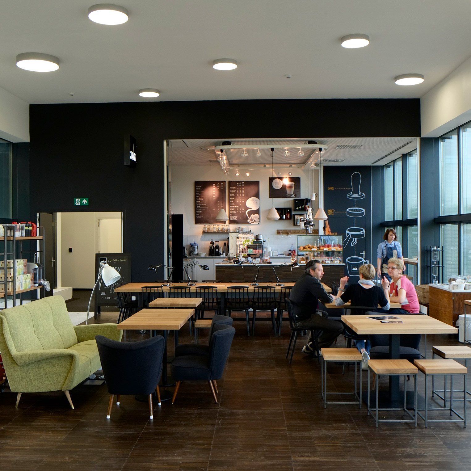 Binnenshuis, Restaurant, Cafetaria, Café, Persoon