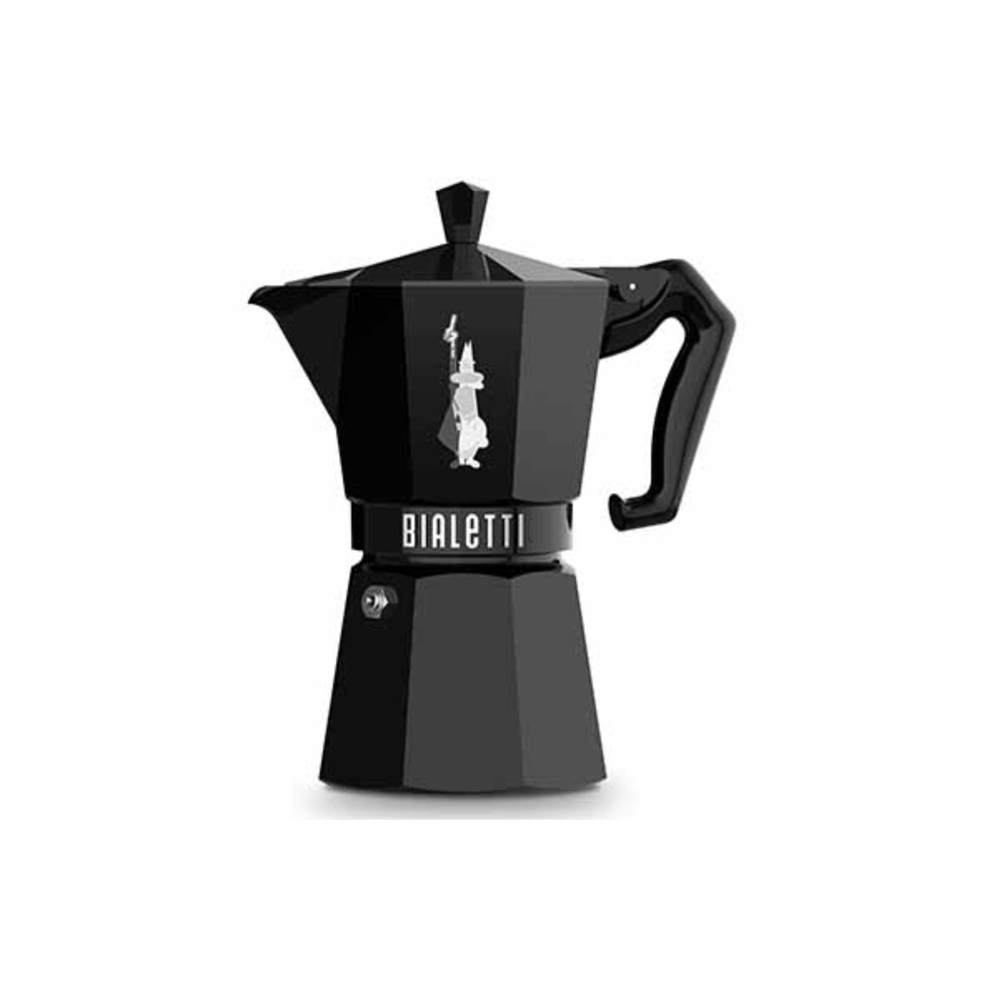 koelkast, koffiezet, moka, bialetti, zwart