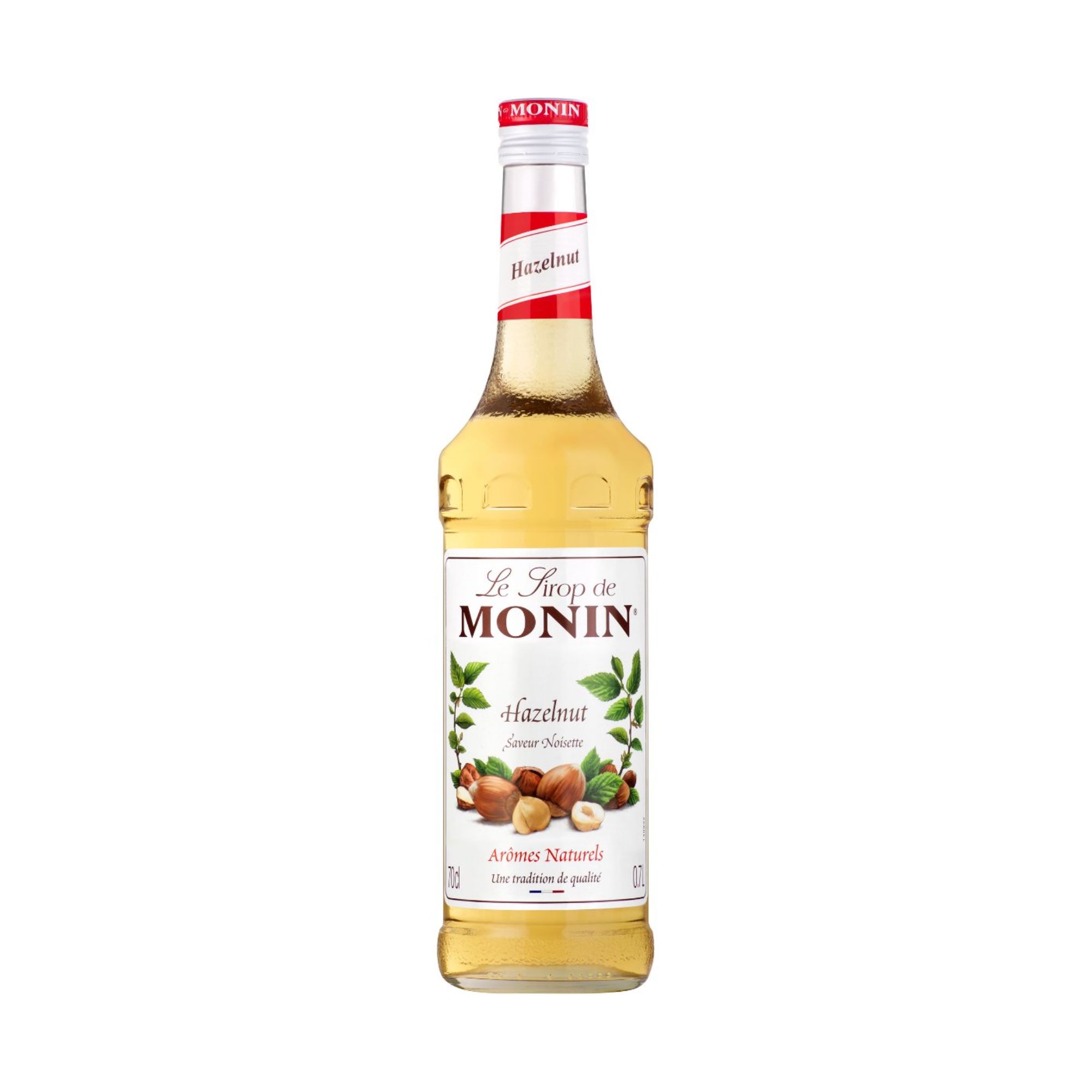 hazelnut, likeur, fles, glas