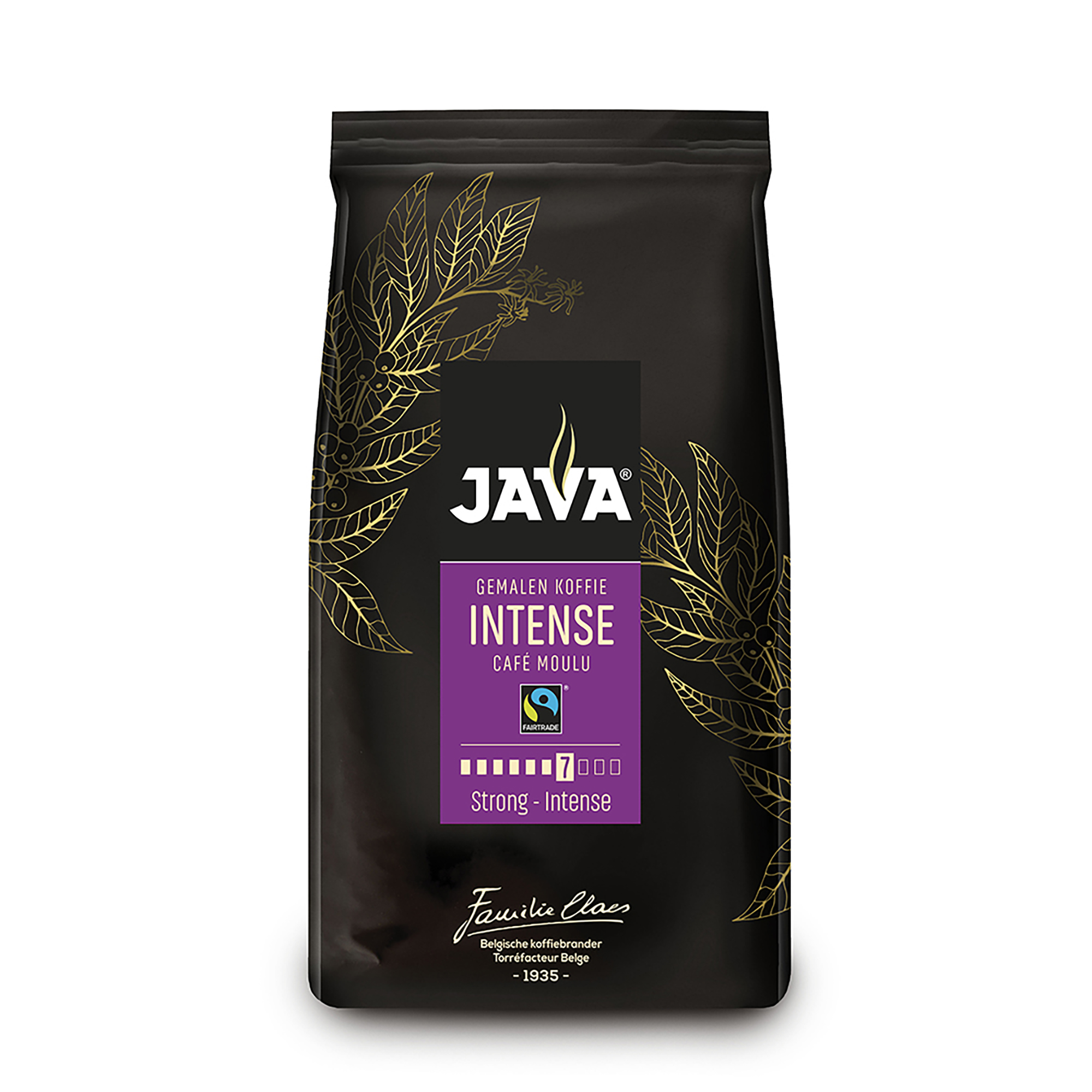 FairTrade gemalen koffie Intense | JAVA Koffie
