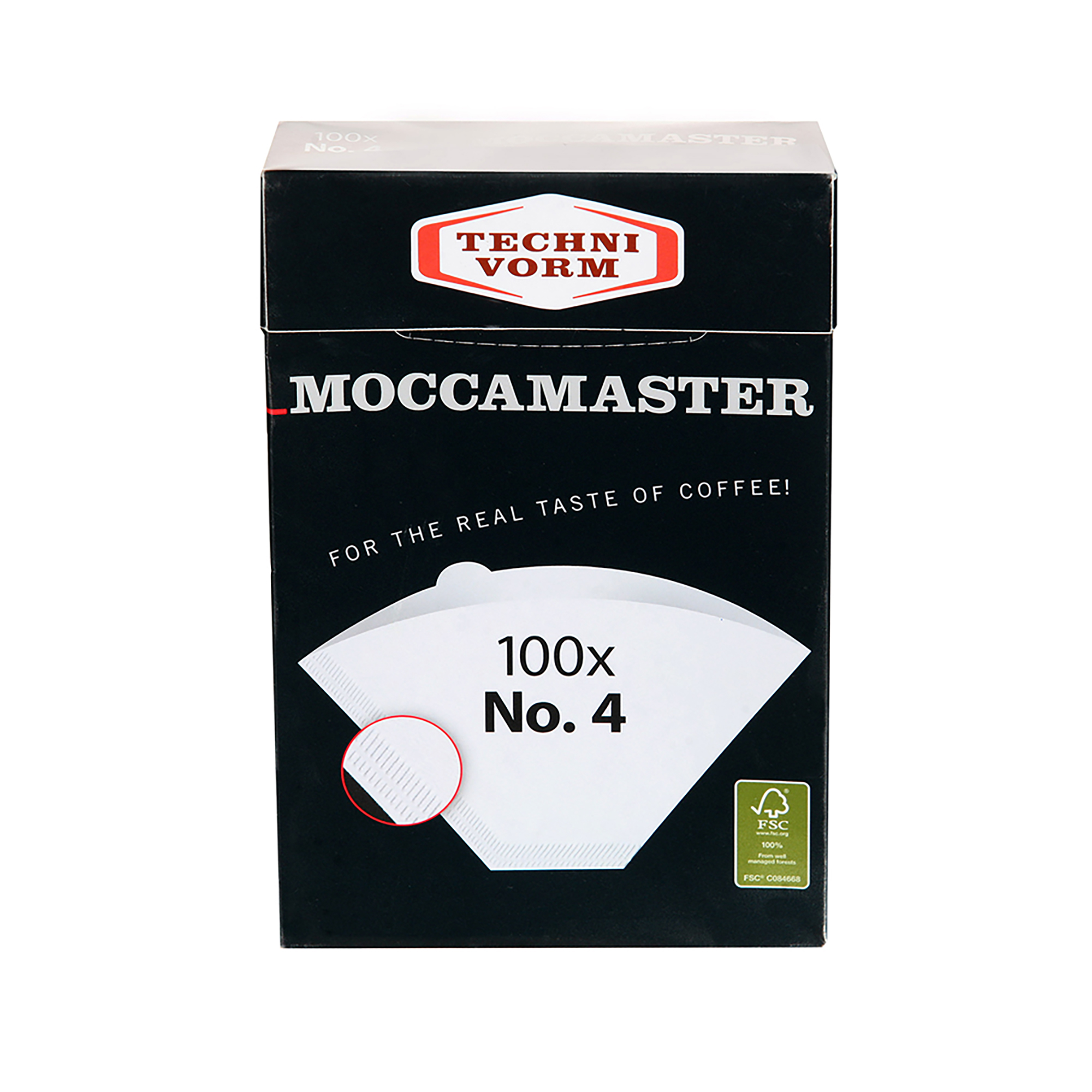 Filterpapier nr. 4 100st