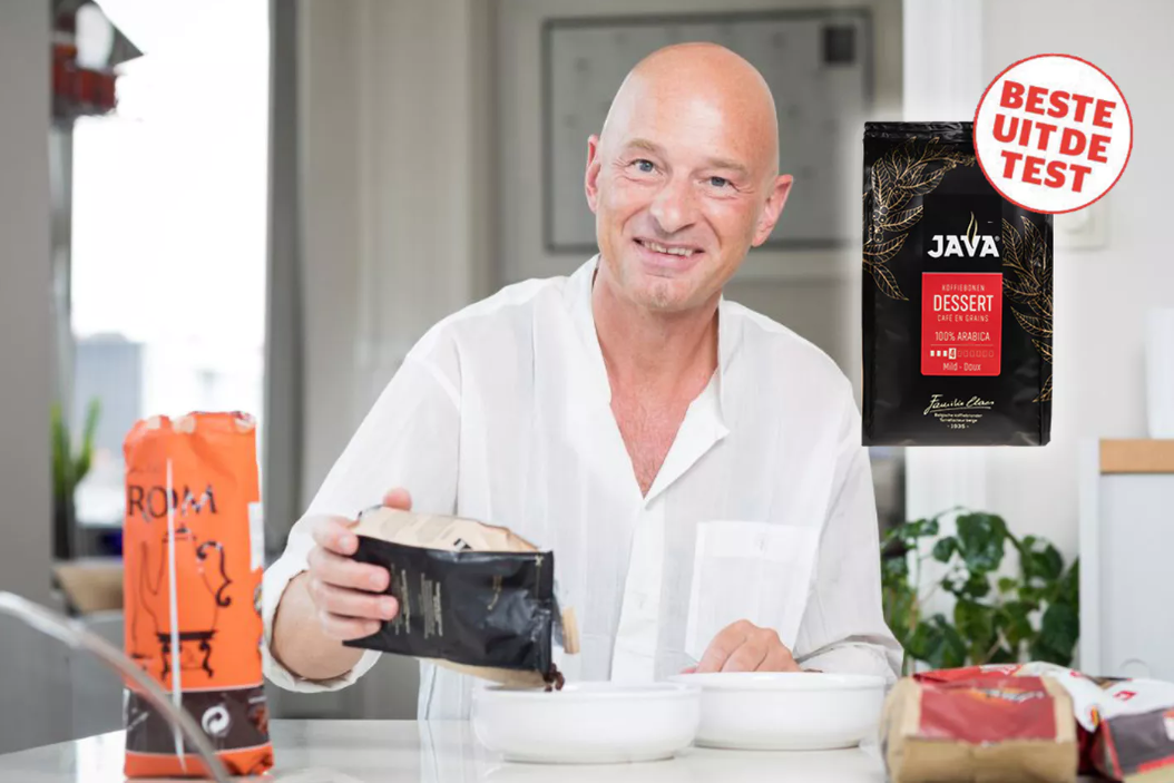 koffiebonen, chocolade, keuken, matig, zachte verpakking