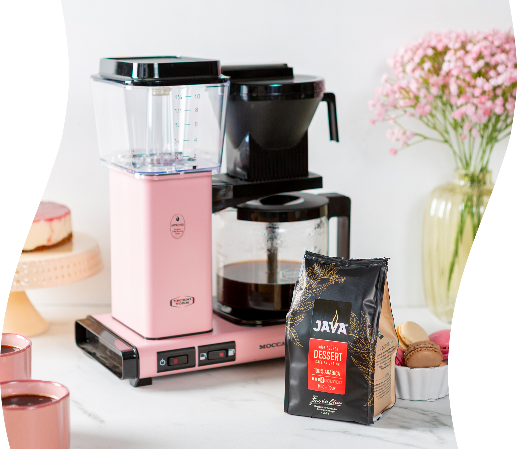 koffiezetapparaat, espressoapparaat, koffiezetter, bonen, dessertkoffie