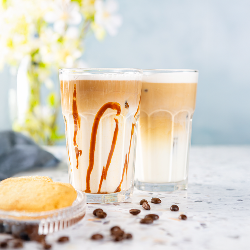 Iced Caramel Latte | Recepten | JAVA Koffie